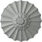 Ekena Millwork Shakuras Ceiling Medallion (Fits Canopies up to 1 3/8"), 9"OD x 1 3/8"P, Primed White CM09SH - alternate 1